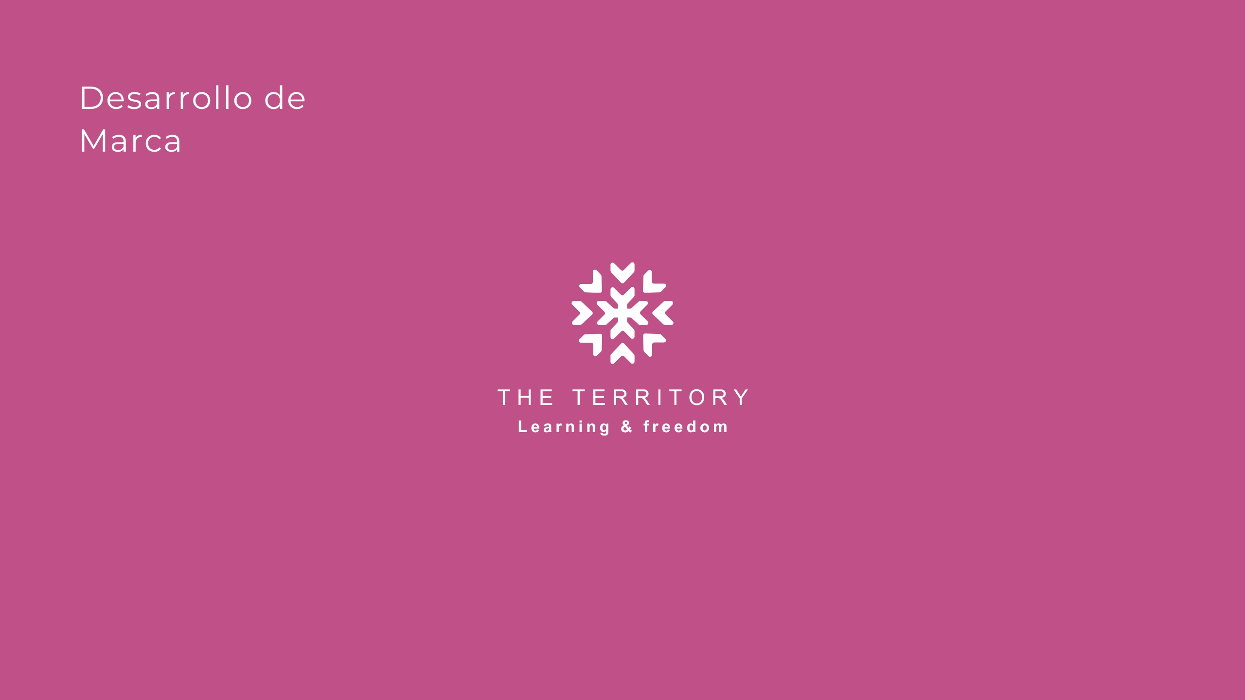 The Territory — Learning & freedom